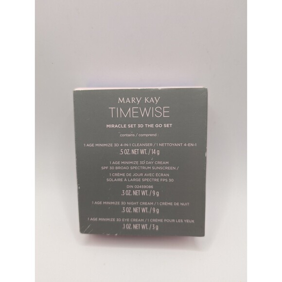 Mary Kay Timewise Miracle Set 3D The Go Set, Expired 2020 & 2021. Comb/Oily - Picture 2 of 4